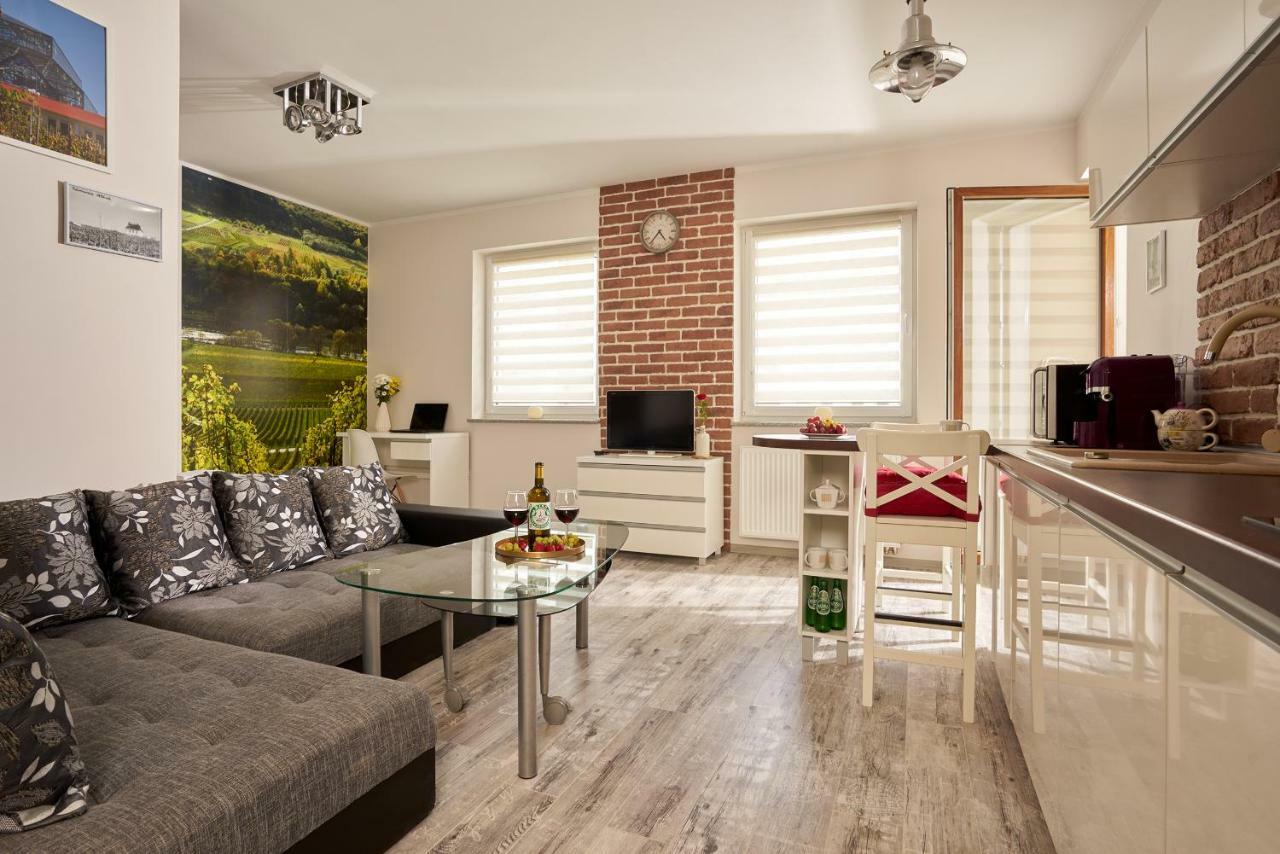 زيلونا غورا Apartament Winnica المظهر الخارجي الصورة